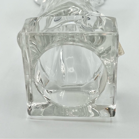 Vintage Mikasa Herald Collection Angel Mandolin Figurine Crystal Germany 1980s - Picture 9 of 12